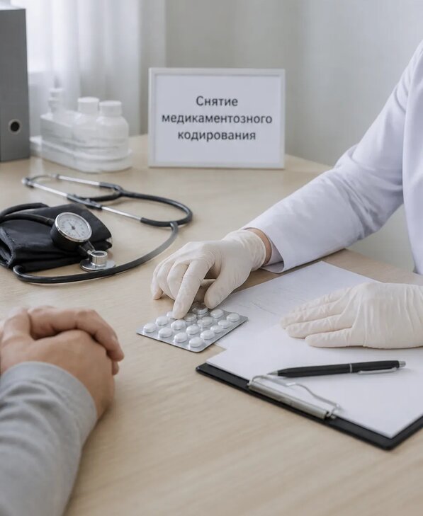 Снятие медикаментозного кодирования в Кулебаках от 5153 р. | Медзона