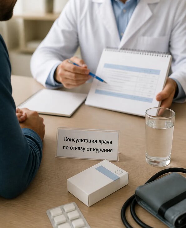 Консультация врача по отказу от курения для взрослых в Кулебаках